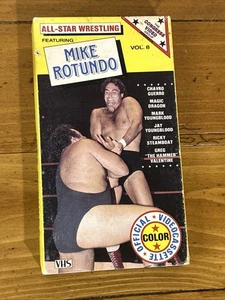 Super Star Wrestling Vol. 8 (w/ Mike Rotundo) vg shape also Ricky Steamboat - Foto 1 di 4