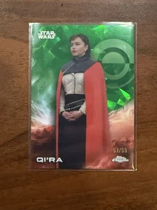 2025 Topps Chrome Sapphire Star Wars Qi'ra /99 - Bild 1 von 1