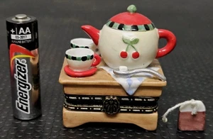 Caja de baratijas para tetera de té con bolsa de té baratija Cooking Club Of America - Imagen 1 de 12