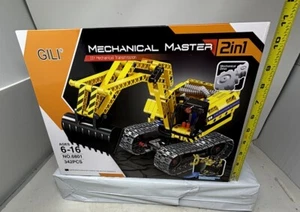 Neu Factory Sealed Qihui Mechanical Master 2 in 1 Toy Truck 342 Pieces No. 6801 - Bild 1 von 5