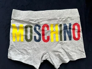 Moschino Logo Trunk in Grey colour fantasy size S RRP £65 - Picture 1 of 7