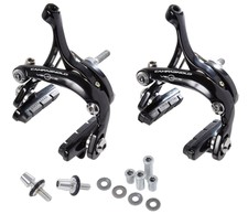Campagnolo Veloce Rennrad Dual Pivot Bremsenset Bremse Set für VR + HR schwarz