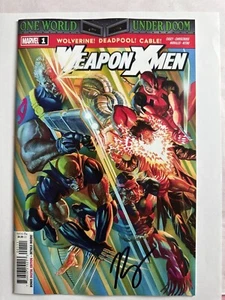ARMA X-MEN #1 - CUBIERTA ALEX ROSS - MARVEL COMICS 2025 Firmado por Joe Casey con Certificado de Autenticidad - Imagen 1 de 3