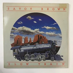 Savoy Brown Slow Train Acoustic Music Rare Vintage Vinyl Record LP - Picture 1 of 5