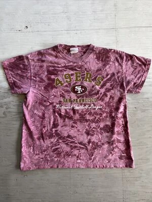 Camiseta Tie dye de fútbol americano vintage de los San Francisco 49ers de la NFL talla XL Foto 1 de 4