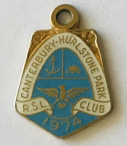 Canterbury Hurlstone Park 1974 RSL Club Members Pin Badge Rare Vintage (L27) - Picture 1 of 2