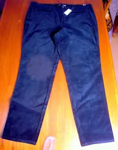 Lands' End Women's Plus High Rise Velvet Slim Leg Pants 24W Emerald NWT $70 - Picture 1 of 4