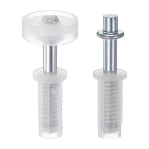 2pcs Bifold Door Hardware Repair Kit Include Top Pivot & Guide Wheel - Picture 1 of 6