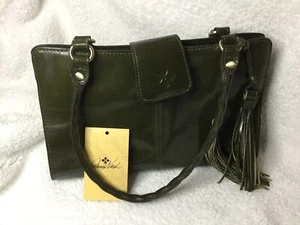 patricia nash Rienzo Soft Olive Distressed Leather - Picture 1 of 7