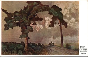 On the March Heath Kayser-Eichberg R Voigtlander Derlag Leipzig Postcard - Picture 1 of 2