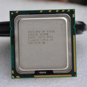 CPU Intel Xeon X5650 2,66 GHz/12 MB/6,40 GT/s 95 W LGA1366 Socket B Procesador CPU - Imagen 1 de 2