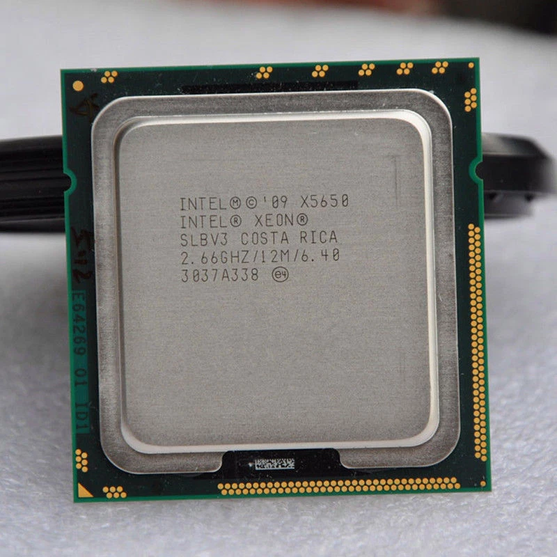 CPU Intel Xeon X5650 2.66GHz/12MB/6.40GT/s 95W LGA1366 Socket B Processor CPU - Image 1 of 2
