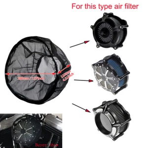 Cubierta protectora impermeable con filtro de aire respirador calcetín de lluvia para Harley - Imagen 1 de 12