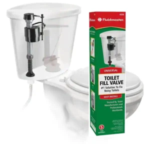 400A Universal Toilet Fill Valve Kit Easy To install, Fix Noisy Slow Fill Valves - Picture 1 of 11