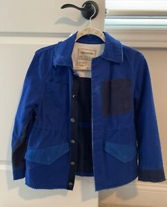 Zadig & Voltaire Vintage Fit  utility  jacket Blue Size Small