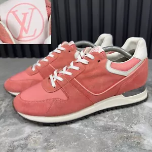 Louis Vuitton Run Away Sneakers Pink Suede 7.5 US or 37.5 EUR - Picture 1 of 24