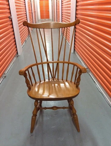 Antique Windsor Wing back Arm Chair, saddle seat with splayed legs Cover