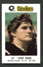 1982 Pittsburgh STEELERS Police #67 GARY DUNN Miami HURRICANES Tavernier FLORIDA
