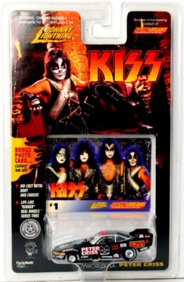 Dodge Avenger 1997 Johnny Lightning Kiss #1 1995 coche divertido Peter Criss The Cat Foto 1 de 2