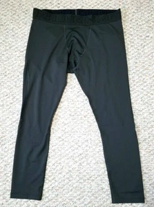 Pantaloni a compressione Under Armour Cold Gear Reactor da uomo 1298260-310 verdi taglia XXL - Foto 1 di 12