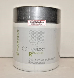 Nu Skin Nuskin Pharmanex ageLOC R2 Night 60 Capsules Sealed - Picture 1 of 2