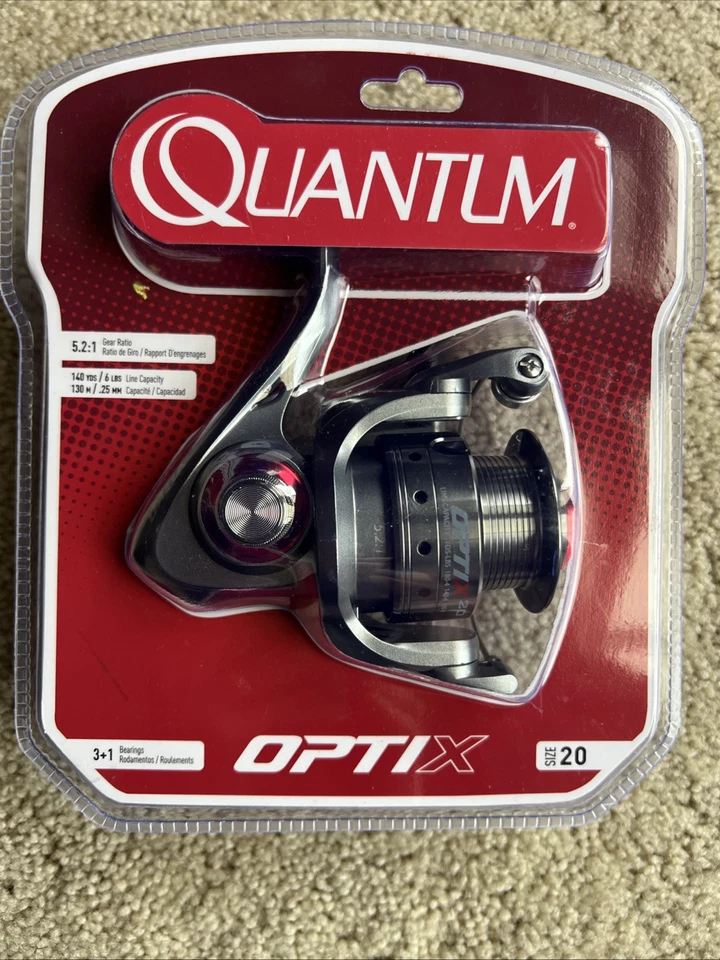 Quantum 6lb Optix Spinning Reel Op20d Cp2