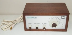 NO POWER!! Nice!! Vtg KLH "Model Eighteen" All Transistor FM MULTIPLEX TUNER /18 - Picture 1 of 7