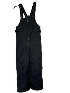 Columbia Youth Ski Snowboarding Overall Bib Large 14/16 Black - Picture 1 of 16