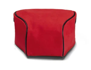 LEICA Etas Pouch Coated Canvas Red Case Bag 2E0#-19575 Japan LEICA Etas Pouch - Picture 1 of 1