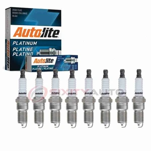 8 pc Autolite Platinum Spark Plugs for 2007-2016 Cadillac Escalade ESV fy - Picture 1 of 5