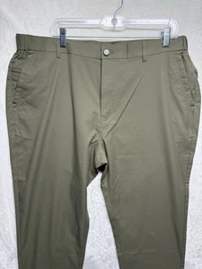 Jack Archer Pants Mens 38x28 Olive Green Jetsetter Stretch Performance Chino - Picture 1 of 24