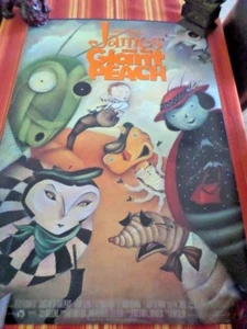 ORIGINAL FILMPLAKAT JAMES AND THE GIANT PEACH 1996 WALT DISNEY doppelseitig - Bild 1 von 1