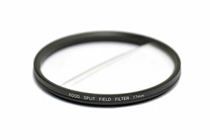 Kood High Quality 77mm Split Field +2 Dioptre Slim Optical Glass Filter (UK) NEW - Picture 1 of 12