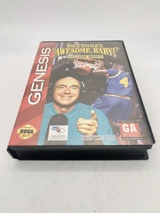 Dick Vitale's "Awesome, Baby" College Hoops (Sega Genesis, 1994) CIB Tested - Picture 1 of 6