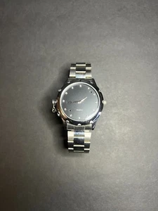 Reloj de pulsera de cuarzo con cierre plegable de acero inoxidable de cristal Swarovski para hombre - Imagen 1 de 9