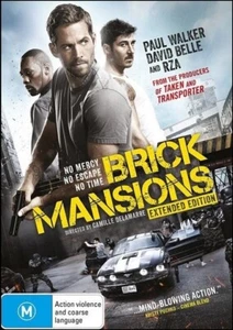 BRICK MANSIONS (Paul WALKER David BELLE RZA Gouchy BOY) ACTION Film DVD Region 4 - Picture 1 of 1