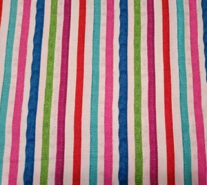 Sweet Season BTY Debra Jordan Bryan Quilting Treasures Colorful Stripe - Picture 1 of 3