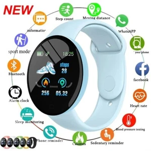 Smart Watch Heart Rate Blood Pressure Fitness Tracker for Men Women Android IOS - Picture 1 of 18