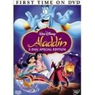 Ensemble spécial platine Aladdin 2 disques DVD FILM VIDÉO génie animé de Walt Disney