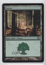 2003 Magic: The Gathering - Core Set: 8th Edition Foil Forest #347 n0n
