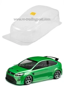 Clear RC Body FORD FOCUS RS 1/10 OnRoad Car HPI/4Tec2.0/V100/RDS/200mm - Picture 1 of 1