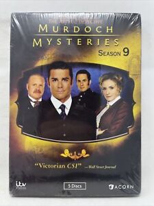 Murdoch mysteries season 9  (DVD) 5 Disc Set NEW