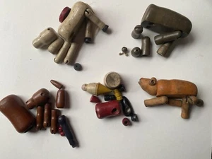 Figura Circo Jaymar Ring-a-ling Años 30 De Colección Piezas/Restaurar Caballo Oso Burro - Imagen 1 de 14
