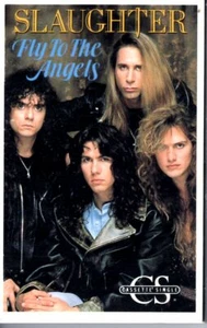 Slaughter Fly To The Angels 1990 Hard Classic Rock Cassette Tape Single Metal - Picture 1 of 2