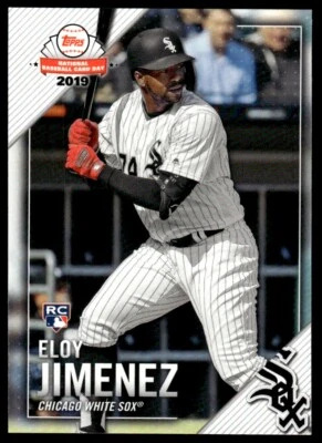 2018 TOPPS NATIONAL BASEBALL CARD DAY RC Eloy Jimenez Rookie R90 - Image 1 of 2