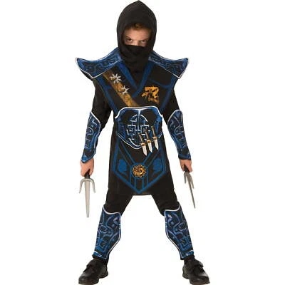 Juego de disfraces de vestido completo multicolor Way to Celebrate para niños Rubíes Batalla Ninja S(6/7 Foto 1 de 4