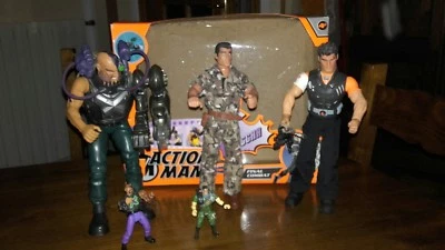 STATUE PERSONAGGI ACTION FIGURE HASBRO DOTTOR X ACTION MAN FINAL COMBAT E REGALO - Immagine 1 di 4