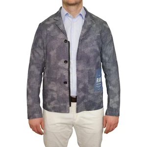 Men G-Star Blazer Branson Blue Cotton Full Zip Size M EU50 UK/US40 QEB16 - Picture 1 of 14