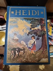 Vintage Childrens Book Heidi 1921 Rand McNally Windermere Series - Picture 1 of 20