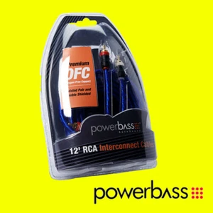 Cavo RCA 12 piedi 3,7 m premium OFC senza ossigeno rame auto home audio ARCA-12 - Foto 1 di 2